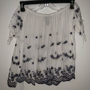 Off the shoulder top